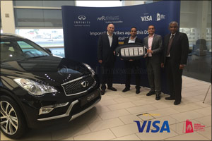 Lucky shoppers clinch Visa Impossible Deals and drive home luxury cars