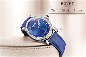 BOVET - New ladies timepiece launched at Bovet Salon in Geneva - Récital 19 Miss Dimier