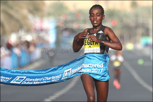 Tola, Degefa lead Ethiopian clean sweep at Standard Chartered Dubai Marathon