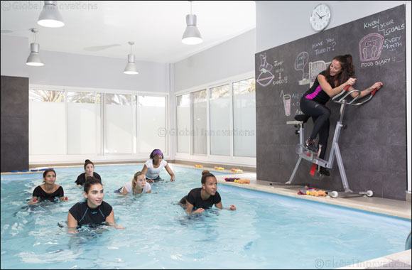 Enjoy a week of free Aquabiking classes at exclusive Boutique Aquafitness studio, L'Atelier Aquafitness this February