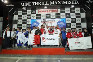 Round One Victory for Batelco Racing Drag965 at Dubai Kartdrome Endurance Championship