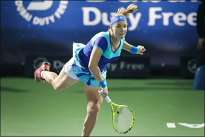 Kuznetsova Sets Her Sights on Finally Claiming the Dubai Duty Free Tennis Championships Trophy