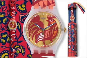 Swatch Crows at Dawn for Chinese New Year