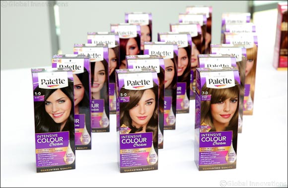 Enjoy radiant intense colour and shine with Palette