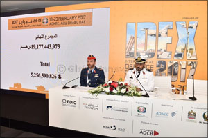 IDEX 2017 Day 5: UAE Armed Forces Signs Deals worth more than AED 344 Million
