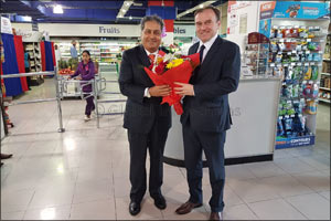Hon'ble Minister for Farming, Food and Marine Environment, United Kingdom Visits Al Maya Supermarket