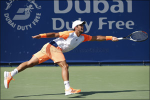 Defending Champion Wawrinka Upset in Dubai Duty Free Tennis Championships Opener