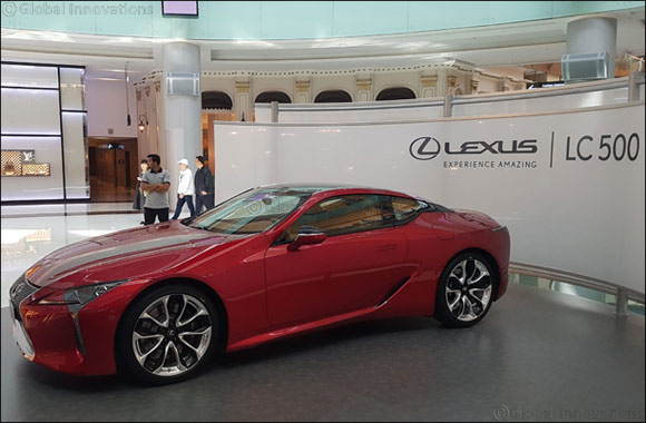 Performance coupe Lexus LC 500 brings a new chapter of amazing experiences in its first UAE debut