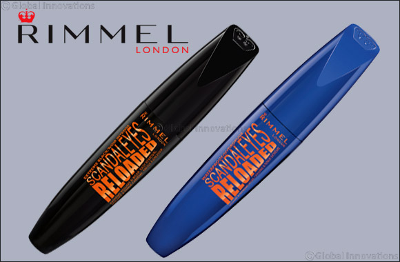 Rimmel London Introduces New Scandal'Eyes Reloaded Mascara Extreme Black & Waterproof