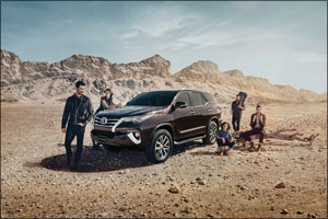 Stylish Toyota Fortuner wins Readers' Choice trophy at the Wheels 2017 Car of the Year Awards