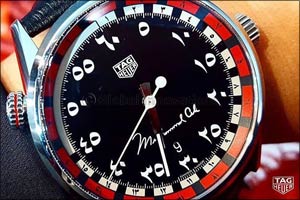 TAG Heuer pays tribute to Muhammad Ali and its close ties with the Middle East by showcasing its iconic limited edition Arabic dial timepiece at Round 10 Boxing Club in Dubai