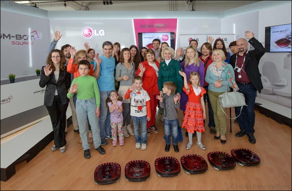 Cumulative Sales of LG HOM-BOT� Pass One Million