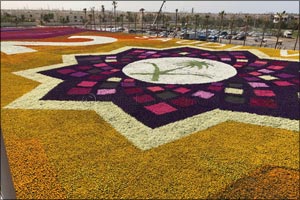 Royal Commission of Jubail & Yanbu Reclaim the Guinness World Record Title for ‘Largest Carpet of Flowers'