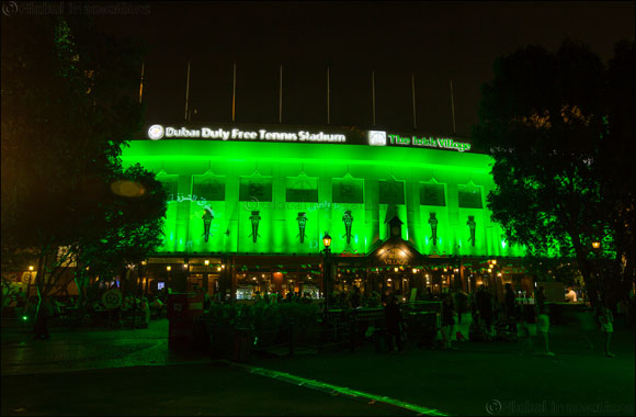 The UAE Goes Green for Ireland's National Day
