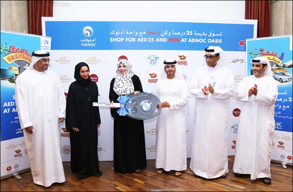 ADNOC Distribution Awards Grand Prizes of Oasis of Surprises' Promotional Campaign