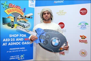 ADNOC Distribution Awards Grand Prizes of ‘Oasis of Surprises' Promotional Campaign