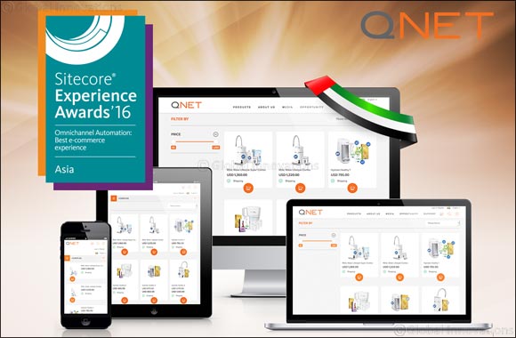 QNET Wins 2016 Sitecore Experience Award for Omnichannel Automation: Best E-commerce Experience