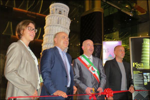 Inauguration in Dubai of the Alabaster Tower of Pisa