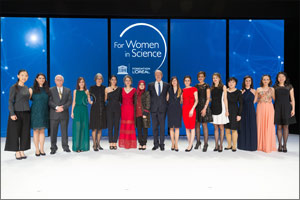 19th Edition of the L'Oréal-UNESCO for Women in Science Awards Honouring Women Who Have the Power to Change the World