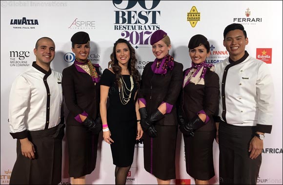 Etihad Airways plays host to The World's 50 Best Chefs in Australia