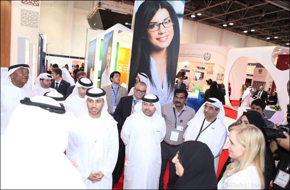 Ahmad bin Abdullah Humaid Belhoul Al Falasi inaugurates Gulf Education and Training Exhibition 2017