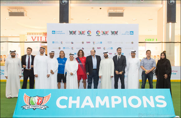 du Football Champions awarded Gold for its successful engagement of UAE youth