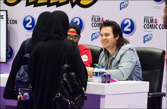 Josh McDermitt of The Walking Dead Enjoys a Real Emirati Experience During His Visit to Dubai