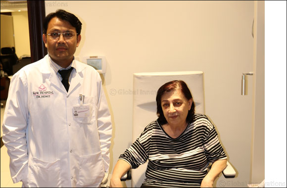 Syrian Patient Gets Her Vision Back at RAK Hospital