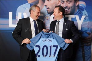 Power Management Company Eaton Kicks Off Partnership with Manchester City Football Club