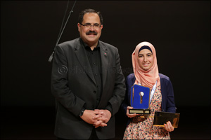 Afaf Sharif Crowned Winner of Arab Reading Challenge in Palestine