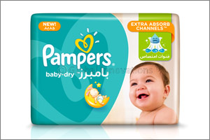 Start every morning with a happier and cuddlier baby with the new and improved Pampers Baby-Dry!