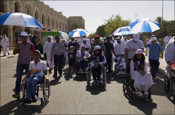 In line with His Highness Sheikh Mohammed bin Rashid Al Maktoum's initiative to consider people with special needs as the determined ones