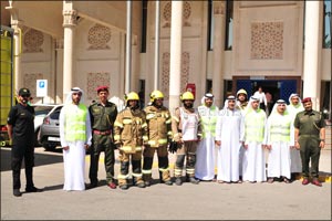 EPG holds fire drill at Sharjah Central Post Office
