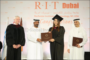 His Highness Sheikh Ahmed bin Saeed Al Maktoum Attends Graduation Ceremony of Sixth Batch of Students of RIT-Dubai