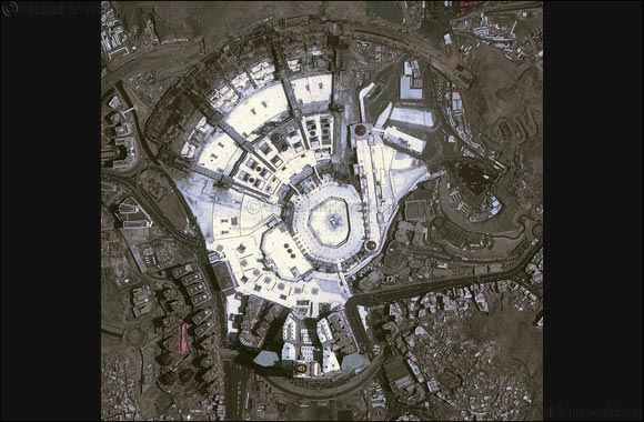 Dubai Sat-2 captures satellite image of The Great Mosque of Mecca