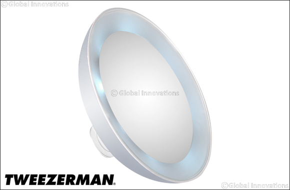 Tweezerman's new must-have LED Mini Mirror in every beauty bag