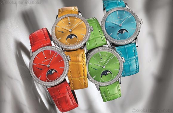 Zenith Elite Lady Moonphase a Celebration of Colours