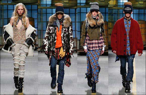 Dsquared2 Men's and Women's Fall Winter 2017 Show