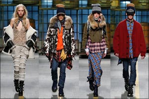 Dsquared2 Men's and Women's Fall Winter 2017 Show