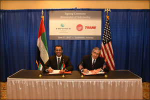 Named as One of the Biggest Deals in the Industry:Empower Seals Deal with Trane® Commercial for Purchase of New Chillers