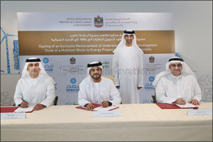 Ministry of Climate Change and Environment Signs Memorandum of Understanding with Masdar and Bee'ah to Develop Integrated Study on Waste Management
