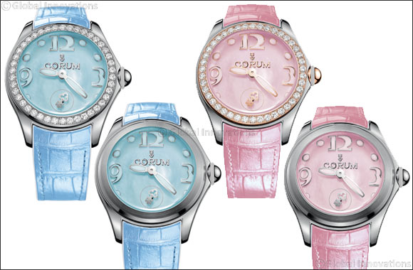 Bubble lines in mother-of-pearl and superluminova add sparkle to summer