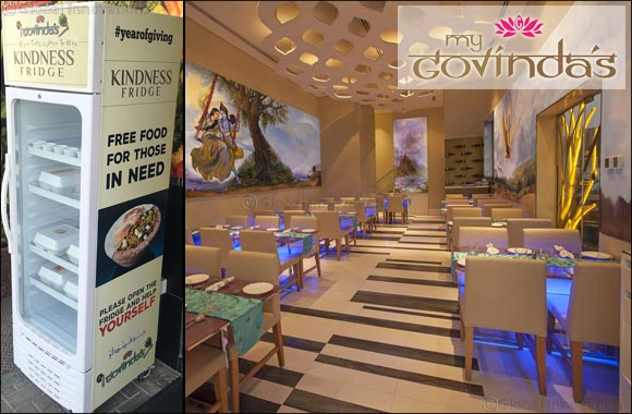 In conjunction with the Year of Giving, MyGovinda's introduces its Kindness Fridge initiative in Dubai