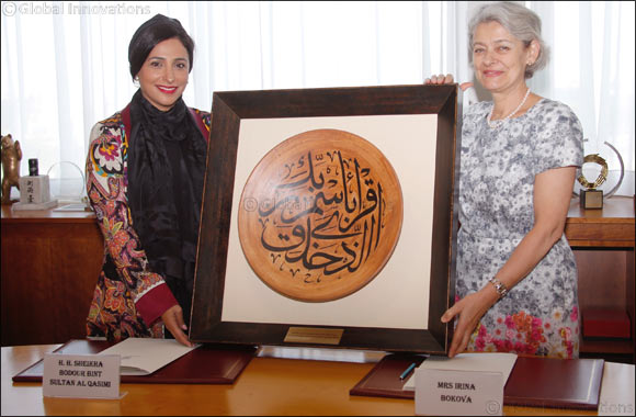 Bodour Al Qasimi Signs MoU with UNESCO to Enhance Cultural Cooperation