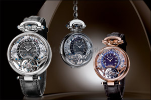 BOVET artisans introduce new dial materials Aventurine and Meteorite