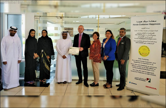 Al-Futtaim Honda launches Consumer Happiness Counter initiative