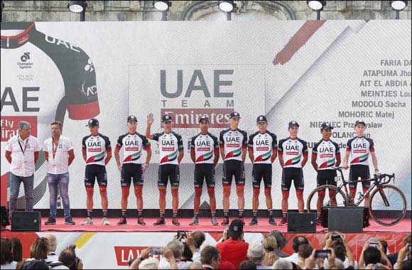 UAE Team Emirates makes Vuelta a España Debut