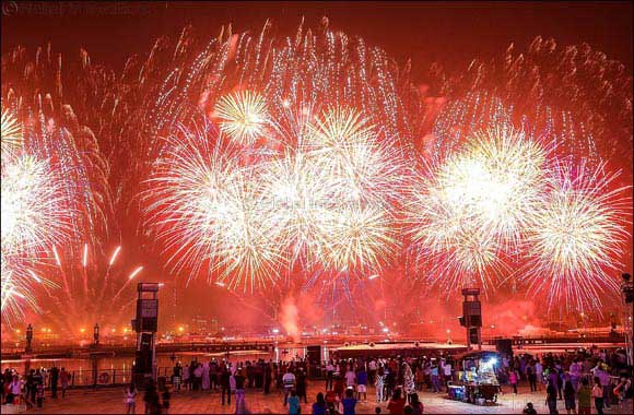 Twice the Magical Fireworks at Dubai Festival City on the first day of Eid