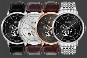 Tailored to lifestyles: BOSS Signature Timepiece Collection