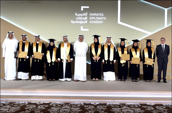His Highness Sheikh Abdullah bin Zayed Al Nahyan Attends Graduation of Second Cohort of Emirates Diplomatic Academy Students